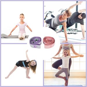 Correa de Yoga Elástica de 8 Lazos - <span class=keywords><strong>Banda</strong></span> de Estiramiento Ajustable - Product Image 5
