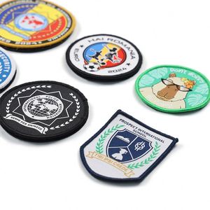 Discount China Embroidered Adhesive Patch Logo Embroidered Embroidered Patch Shirt - Product Image 2