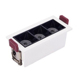 Vuông phẳng CELLO lõm dẫn tại chỗ xuống đèn AC110V AC220V dẫn lưới tản nhiệt ánh sáng tại chỗ Downlight dẫn tuyến tính downlight cho nhà - Product Image 4