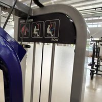 Máquina de Remo de Asiento de Nuevo Estilo, Equipo de Gimnasio de Alta Resistencia para Uso Comercial