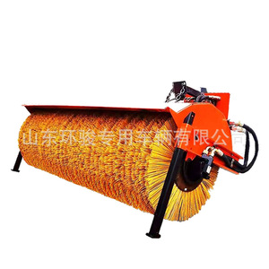 Brosse à neige roulante pour voiture, déneigeuse d'hiver pour routes municipales, brosse à neige avant pour voiture, montée sur véhicule - Product Image 5