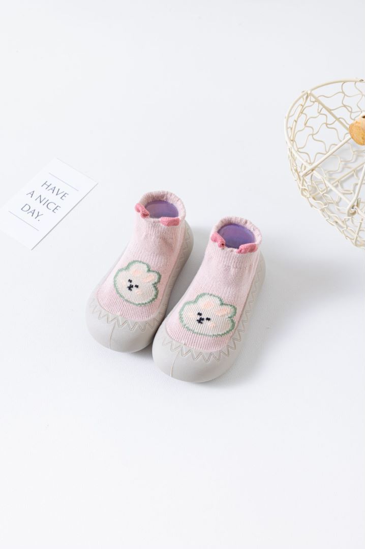 Cabeza de conejo rosa