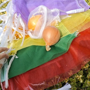 Mars <span class=keywords><strong>2025</strong></span> grande promotion sac de filet de fruits en plastique pour l'emballage de légumes sac de maille mono de bois de chauffage - Product Image 3