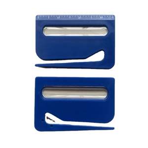 Plastic <b>Letter</b> Opener/<b>Envelope</b> Slitter Customized Colors 7*5.3*0.3CM - Product Image 1