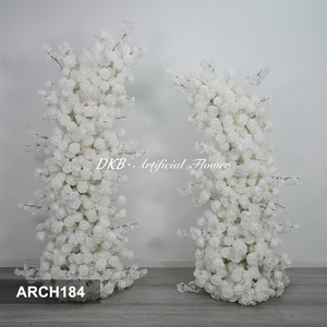 Wholesale Handmade High Quality <b>Artificial</b> Flower Arch Custom Silk Environment-Friendly Long Lasting Wedding Planning Commercial - Product Image 2