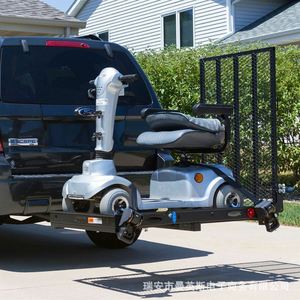 Porte-bagages arrière pour SUV, 60x24,4x13,8 cm, en maille de fer, pour toit de voiture, capacité de charge 150 kg - Product Image 2