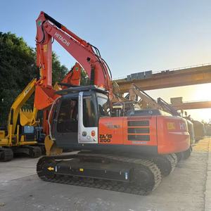 Excavadora de orugas Hitachi usada, motor japonés, alto rendimiento, 1 año de garantía, alta calidad, Stock, venta - Product Image 3
