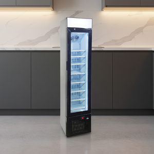 Réfrigérateur-congélateur portable Nuelead NE-105DL, élégant et spacieux, 105 L, refroidissement rapide, avec étagères lumineuses, pour voiture et hôtel - Product Image 2