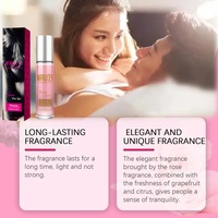 Parfum Roll-on à Phéromones Unisexe 10 ml en Gros, Aphrodisiaque Longue Durée Attirant pour Hommes et Femmes, Rehausse l'Attraction