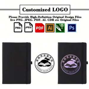 2026 New Wholesale High Quality Office Journal Pu Leather A6 <b>Notebook</b> With Elastic Band Custom Logo With <b>Lined</b> Pages - Product Image 2