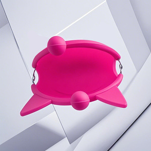 Tùy chỉnh bán buôn đa chức năng không thấm nước dây kéo di động Silicone lưu trữ túi Silicone Túi Silicone nhào Túi - Product Image 3