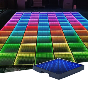 SUEZ Pista de baile Luz de escenario Inalámbrico Magnético Infinito Abismo Espejo 3D LED Pista de baile con estuche de vuelo - Product Image 4