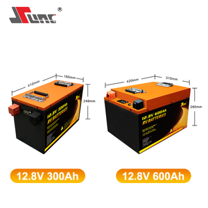 高品质房车锂电池300Ah 600Ah 12.8V 7Kwh磷酸铁锂房车露营车太阳能电池 - Product Image 2