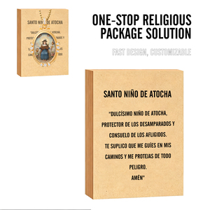 Lote de Artesanía del Santo Niño de Atocha para Espejo Retrovisor de Coche, Recuerdo de Bendición, Artesanía del Santo Niño de Atocha - Product Image 2