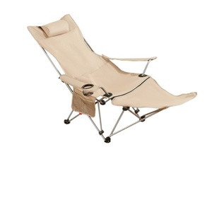 Modern Design Foldable Inflatable Sofa Chair with Foot Pedals Portable Outdoor Plush Home Lazy Lounge Chair - Product Image 1