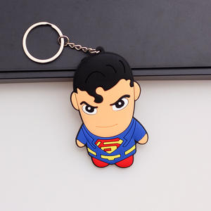 Llaveros Antipérdida con Diseño de Dibujos Animados de Marvel, Spider-Man, Thor, <span class=keywords><strong>Hulk</strong></span>, Llavero de Doble Cara, Colgante para Llaves de Coche, Llavero de Goma, Regalos para Niños - Product Image 6