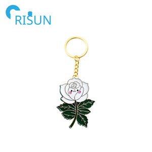 Usine personnalisée <span class=keywords><strong>Yorkshire</strong></span> <span class=keywords><strong>blanc</strong></span> Rose émail porte-clés porte-clés Logo personnalisé <span class=keywords><strong>Yorkshire</strong></span> Y comté drapeau porte-clés porte-clés Llavero - Product Image 6