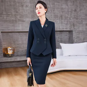 Autumn And Winter Women's Suits Tuxedo Office Ladies Business Suit Formal Office Ladies Blazer Suit Office Wear