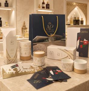 Solución de Empaque Personalizada para Fragancias Árabes, Caja Cilíndrica Rígida de Cartón, Caja con Cierre, Logotipo Impreso, Cinta Decorativa, Perfumería Portátil - Product Image 5