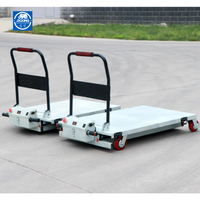 Chariot de manutention pliable en métal de haute qualité pour plateforme élévatrice, avec levage électrique hydraulique, pour la manutention de véhicules portables, type ciseaux