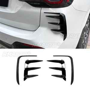 Car Rear Bumper <b>Splitter</b> Side Spoiler Air Vent Wind Knife Body Kits for BMW X3 G01 LCI M Sport 2022 2023 - Product Image 1