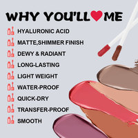 OCHAIN Personnalisé Votre Logo Maquillage Vegan Private Label Surligneur Paillettes Fard À Paupières Liquide