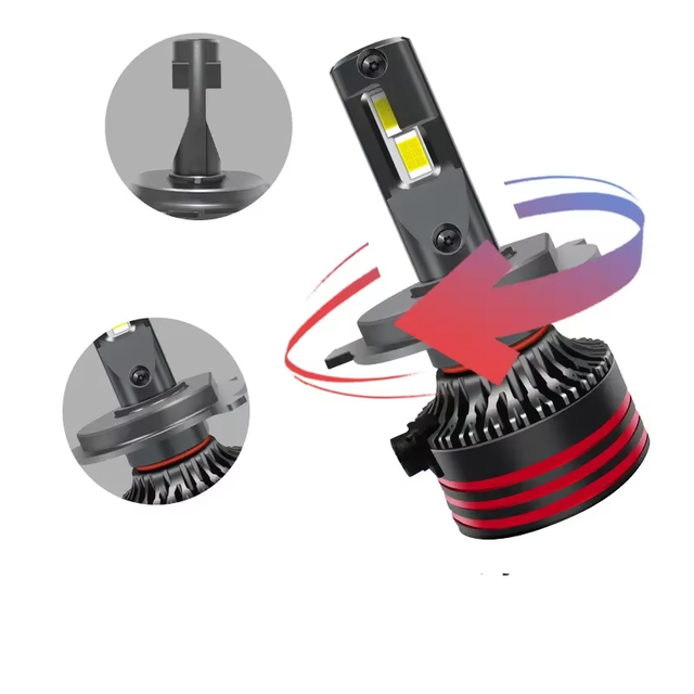 AUTO IDEAL M8 Pro New 12V 70W 10000LM LED Headlight Bulb 6000K HB4 CSP Waterproof Universal Fitment