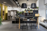 Lampe acoustique de plafond à réduction de bruit, suspension en feutre insonorisant, luminaire acoustique suspendu pour les pièces