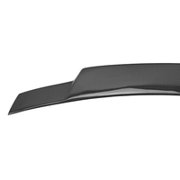 Becquet flambant neuf en Fiber de carbone véritable W204, accessoire pour voiture de type Mercedes Benz classe C, 4 portes, Sedan C74, de 2007 à 2013