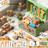 Coffret de Construction Éducatif STEM pour Enfants : Blocs à Assembler Soi-même avec Perceuse Électrique – Jouet de Démontage et de Construction pour Garçons – Idéal comme Cadeau