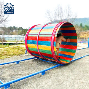 Equipo de entretenimiento de rodillo redondo sin alimentación para exteriores para tiempo de juego entre padres e hijos en centros comerciales - Product Image 2