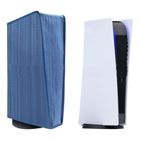 Housse anti-poussière universelle pour PS5 version numérique/disque Console de jeu Housse de protection anti-poussière