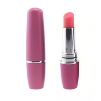 Vibrateur discret de type rouge à lèvres avec moteur puissant et silencieux pour massage intime féminin et plaisir adulte, vibrateur créatif
