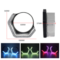 Nouvelle couverture décorative intégrée LED R8-V3 pouces Angel Eye pour accessoires d'éclairage moto et voiture
