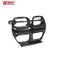 Calandre avant en fibre de carbone sèche pour BMW M3 G80 M4 G82 G83 2021+ Style N Calandre de course pour pare-chocs avant