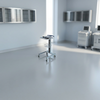 Chariot ECG de base CLEBER modèle ETA1050 pour usage hospitalier avec 1 an de garantie et assistance technique en ligne