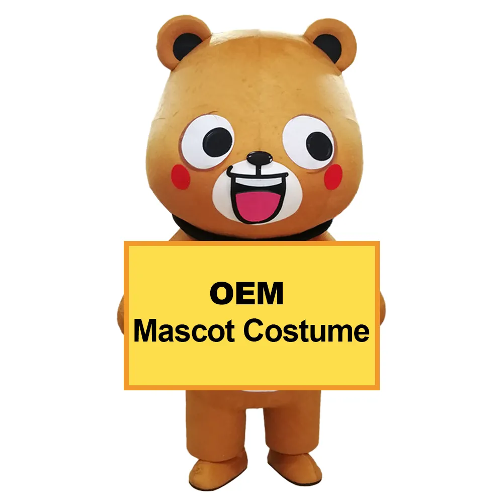 Costumi mascotte divertenti in vendita vendita calda Rilakkuma Walking Cosplay Unisex