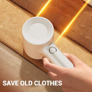 Éliminateur de peluches électrique rechargeable pour vêtements, pulls et tissus – Rasoir anti-peluches domestique - Product Image 2