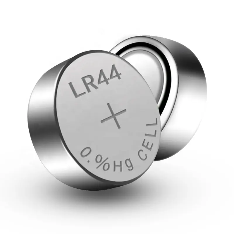 Alkalin düğme hücre LR44 AG13 pil izle ucuz fiyat 1.5V Metal gümüş CR2032 sikke cep OEM/ODM