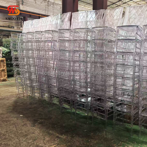 Chaise de réception empilable en PC à prix d'usine, chaise de réception transparente pour événements en plein air, mariage, banquet, hôtel, décoration - Product Image 4