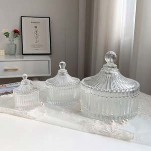 Frascos de Vidrio de Lujo con Tapa de Cristal, Reutilizables, Ecológicos, para Hacer Velas y Decoración del Hogar - Product Image 4