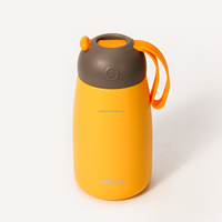 Termo Portátil Libre de BPA de 14oz, Lonchera Aislada de Doble Pared, Botella de Agua de Acero Inoxidable para Bebés y Niños