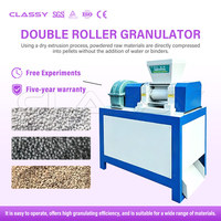 Équipement de granulation à double rouleau CLASSY pour la récupération du gypse