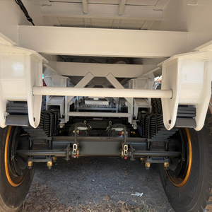 Semirremolque de Estacas con Estructura Reforzada de 3/4 Ejes, Semirremolque de Carga con Barandas de Alta Capacidad para Transporte de Caña de Azúcar - Product Image 4