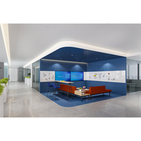 Ensemble canapé moderne en cuir avec accoudoirs hauts Design de zones d'attente publiques Hôpitaux Bureaux Chaises de repos modulaires