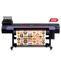 Rouleau numérique à rouleau d'imprimante à jet d'encre UV Mimaki UJV100-160PLUS pour affiche/bannière/papier peint