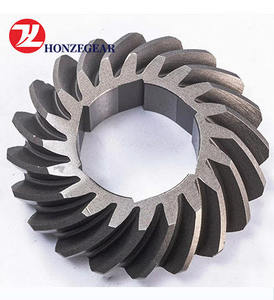 Couronne de Transmission personnalisée de haute qualité serrée petites mini dents hypoïdes engrenage conique en spirale - Product Image 1