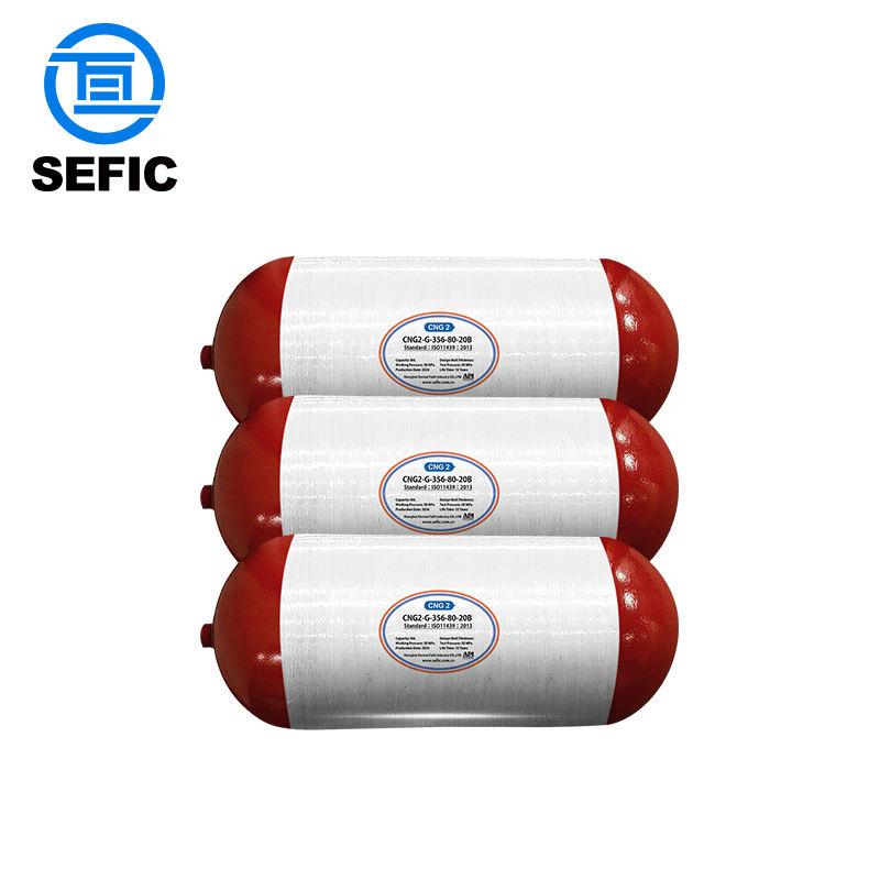 Iso11119 Standard Cylinder Gas Cng 356mm 80 Liters 200bar for Indonesia ...