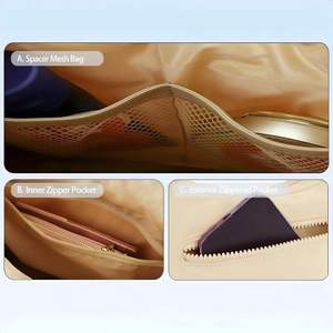 À la mode dame Nylon femmes robe Style bouffant sac à main léger sous les bras fourre-tout sac à bandoulière sangle unique étanche - Product Image 3