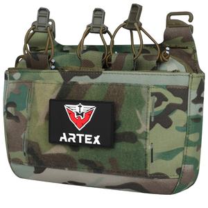 Sac de gilet tactique Artex, pochette administrative, camouflage, trousse médicale, équipement de sécurité, sac banane, pochette tactique - Product Image 1